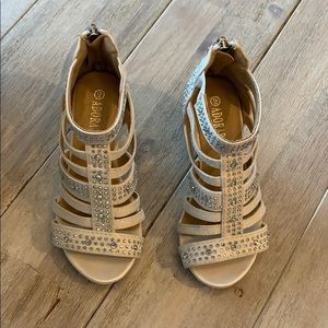 Toddler sequined dress shoes